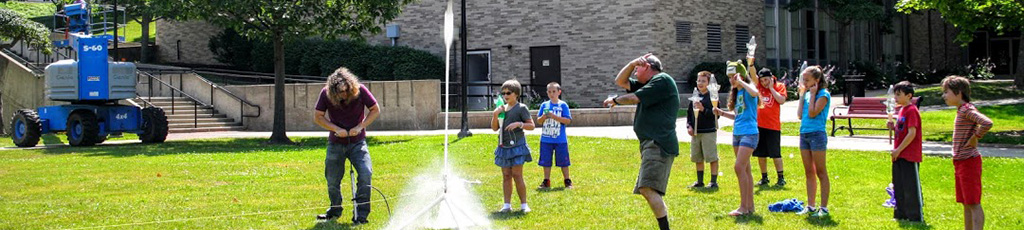 STEM demonstration on MCLA quad