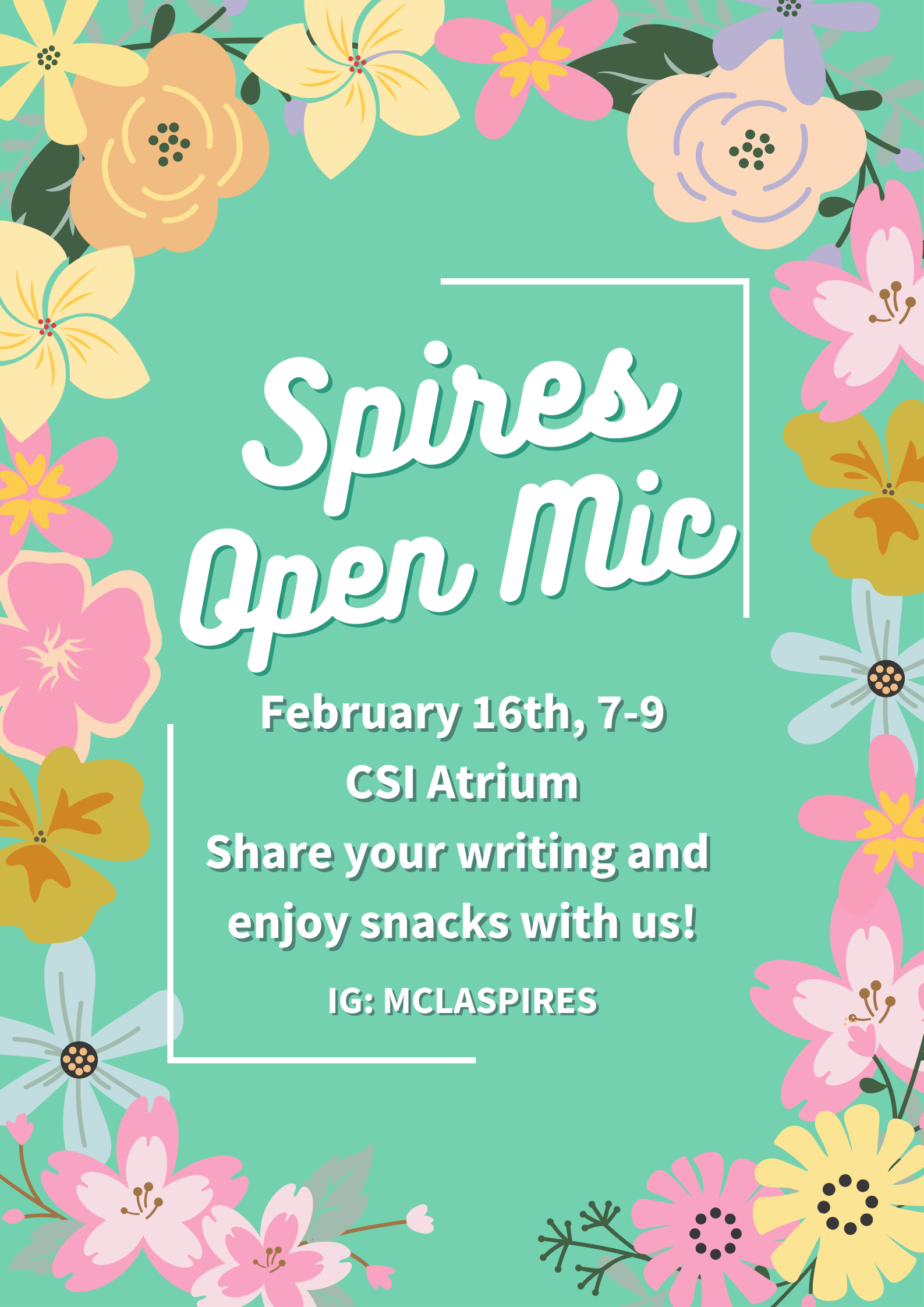 Spires Open Mic