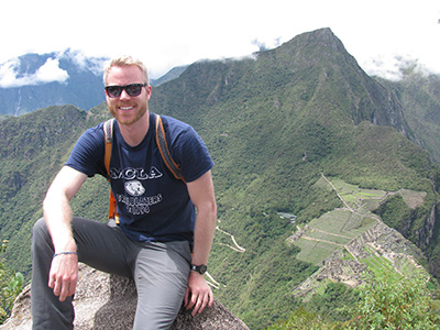 Dr. Cupery at Machu Picchu