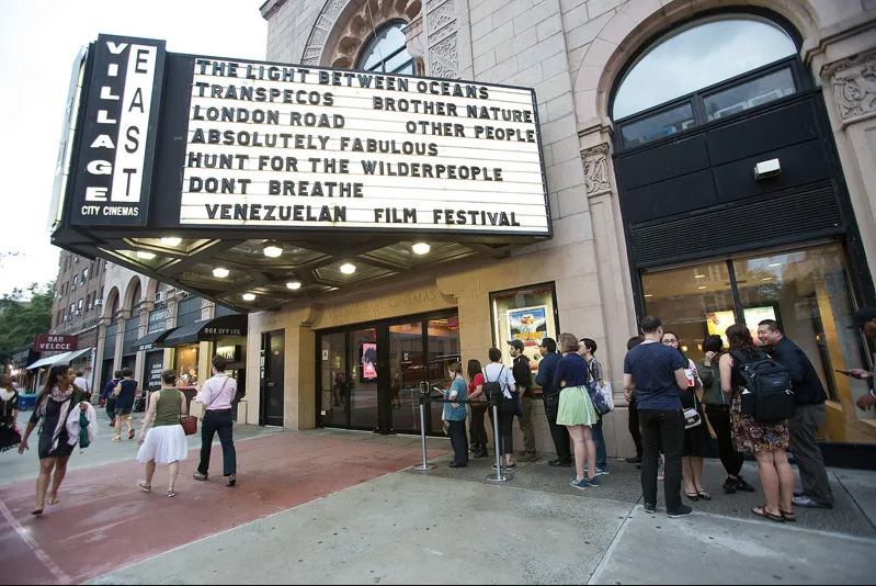 Village East marquee